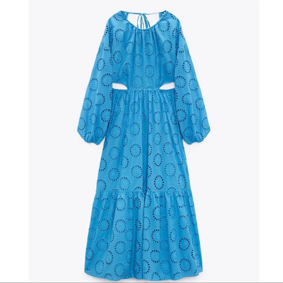 GORGEOUS ZARA Cutout Embroirdered Dress - Picture 3 of 10